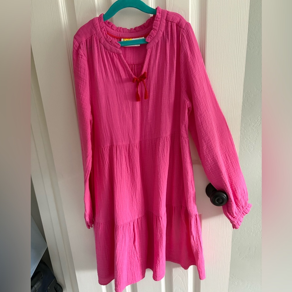 Boden kids gauze dress. Like new condition. Soft and comfortable. Size 11-12